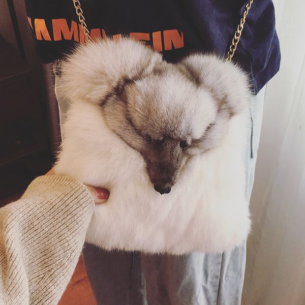 women shoulder bag rabbit fur women handbags winter shoulder bag real fur handbag lady messenger bag fox head tote clutch d19011204
women shoulder bag rabbit fur women handbags winter shoulder bag real fur handbag lady messenger bag fox head tote clutch d19011204
