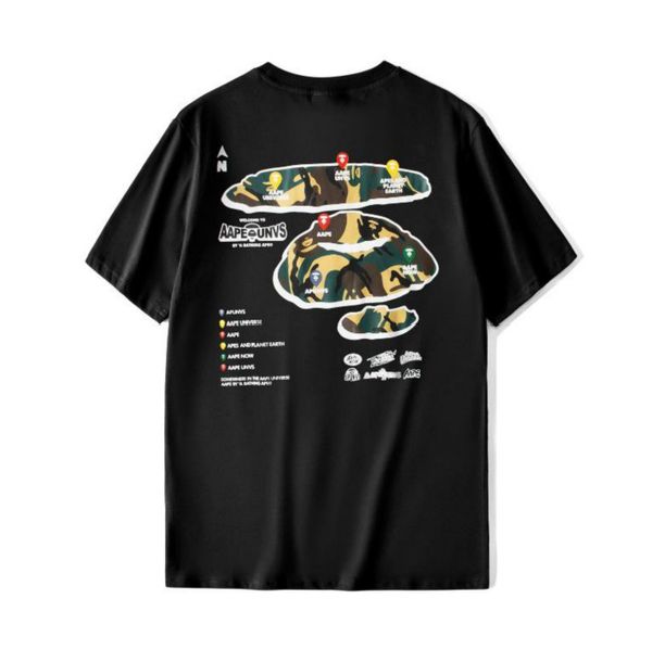 2020 / bapeaape мужчину новостей роскоши футболка модельер классического логотип бренд тенниска хлопок лето тенниска печать пара старинной о, White;black 
2020 / bapeaape мужчину новостей роскоши футболка модельер классического логотип бренд тенниска хлопок лето тенниска печать пара старинной о, White;black