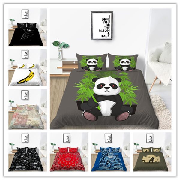 new 3d printed bedding set panda pattern printed duvet cover twin full size with pillowcase 3pcs
new 3d printed bedding set panda pattern printed duvet cover twin full size with pillowcase 3pcs