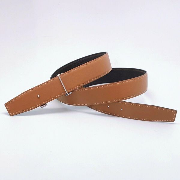 handmade 32mm reversible epsom black leather belt replacement belt no buckle c990621, Black;brown
handmade 32mm reversible epsom black leather belt replacement belt no buckle c990621, Black;brown