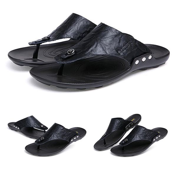 brand designer men's trend slipper est europe america bee summer fashion flip flops genuine leather men beach non-slip sandals slippers, Black
brand designer men's trend slipper est europe america bee summer fashion flip flops genuine leather men beach non-slip sandals slippers, Black