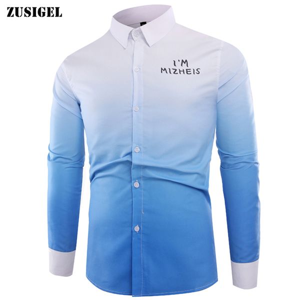 zusigel gradient рубашка с длинным рукавом мужская рубашка новая осень воротник отложной хлопок мужские рубашки вскользь slim fit, White;black
zusigel gradient рубашка с длинным рукавом мужская рубашка новая осень воротник отложной хлопок мужские рубашки вскользь slim fit, White;black
