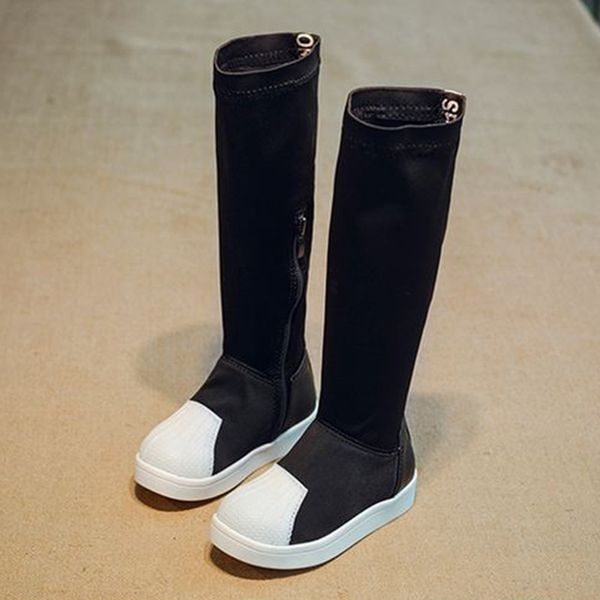 Children'S Winter Snow Boots For Girls Kids Thick Stretch Fabric Shoes Knee-High Boots Girl Cotton-Padded Shoe Fashion Boots
Children'S Winter Snow Boots For Girls Kids Thick Stretch Fabric Shoes Knee-High Boots Girl Cotton-Padded Shoe Fashion Boots