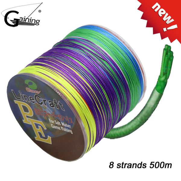 8strands braided fishing line 500m multicolor super strong japan multifilament pe braid line 20lb 30lb 40lb 55lb 70lb 85lb 108lb
8strands braided fishing line 500m multicolor super strong japan multifilament pe braid line 20lb 30lb 40lb 55lb 70lb 85lb 108lb