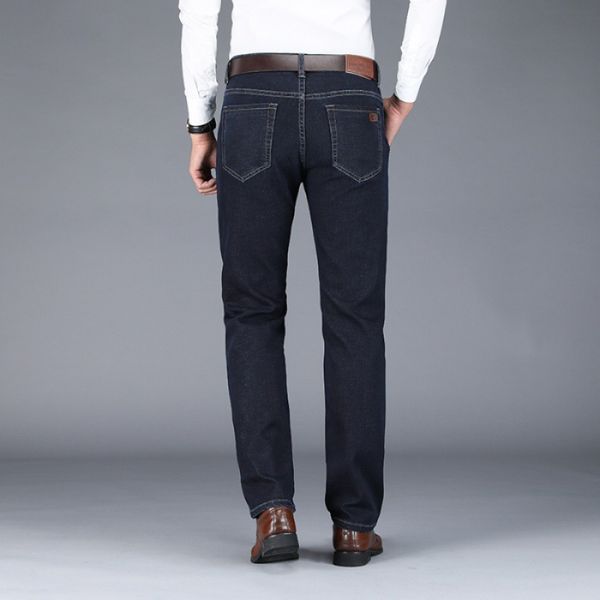 2019 autumn new style jeans men's loose-fit casual large size trousers business elasticity, Blue
2019 autumn new style jeans men's loose-fit casual large size trousers business elasticity, Blue