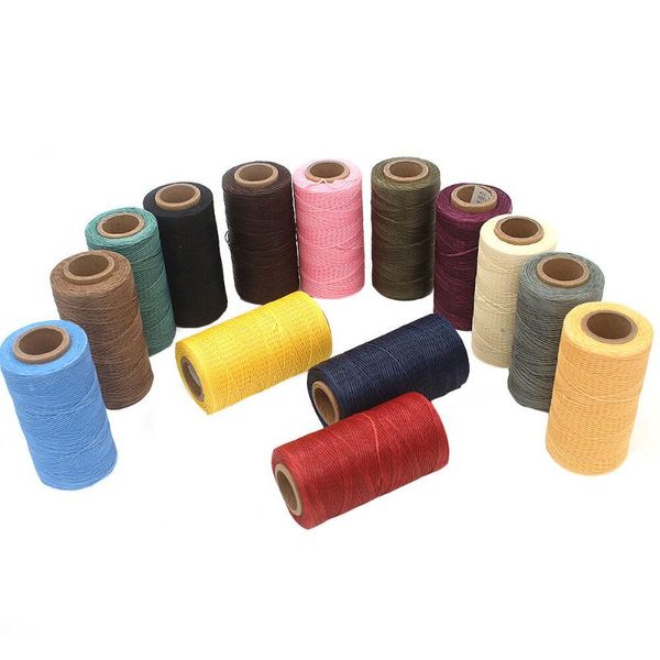 1pcs/lot durable polyester leather sewing waxed thread cord for diy handicraft tool hand wax stitching repair cord 260m 150d 1mm, Black;white
1pcs/lot durable polyester leather sewing waxed thread cord for diy handicraft tool hand wax stitching repair cord 260m 150d 1mm, Black;white