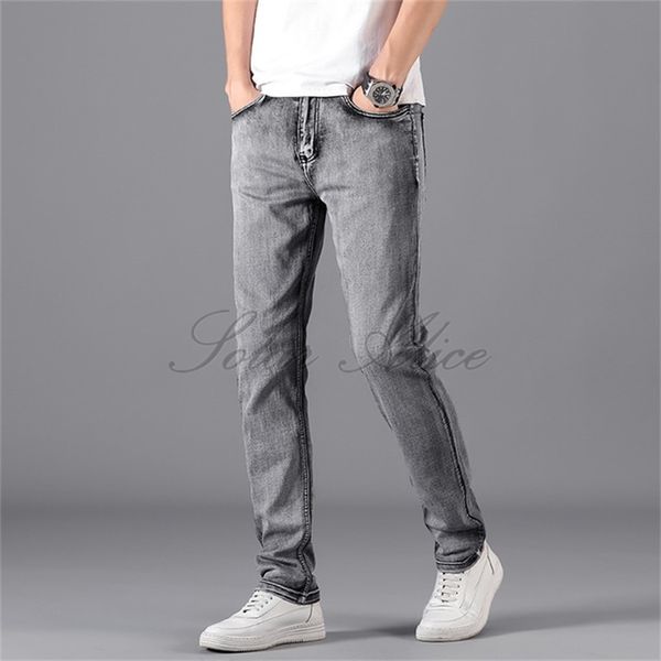 2020 men's summer new high waist straight jeans youth high-end thin section elastic simple casual pants smoke gray, Blue
2020 men's summer new high waist straight jeans youth high-end thin section elastic simple casual pants smoke gray, Blue
