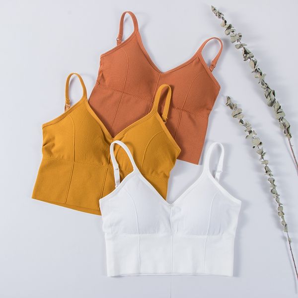 женщины tank crop top бесшовное белье женщины топы сексуальное нижнее белье intimates со съемными проложенный бретели мода solid color, Black;white
женщины tank crop top бесшовное белье женщины топы сексуальное нижнее белье intimates со съемными проложенный бретели мода solid color, Black;white