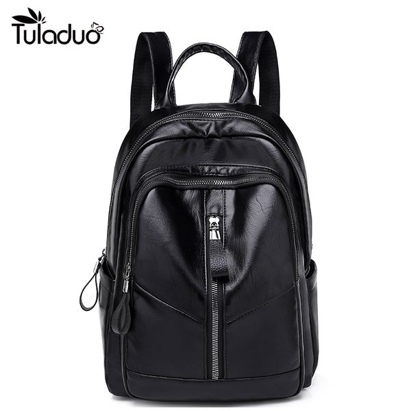 pu leather casual leisure backpack female black soft preppy style women back pack for girls teenagers backpack 2019
pu leather casual leisure backpack female black soft preppy style women back pack for girls teenagers backpack 2019