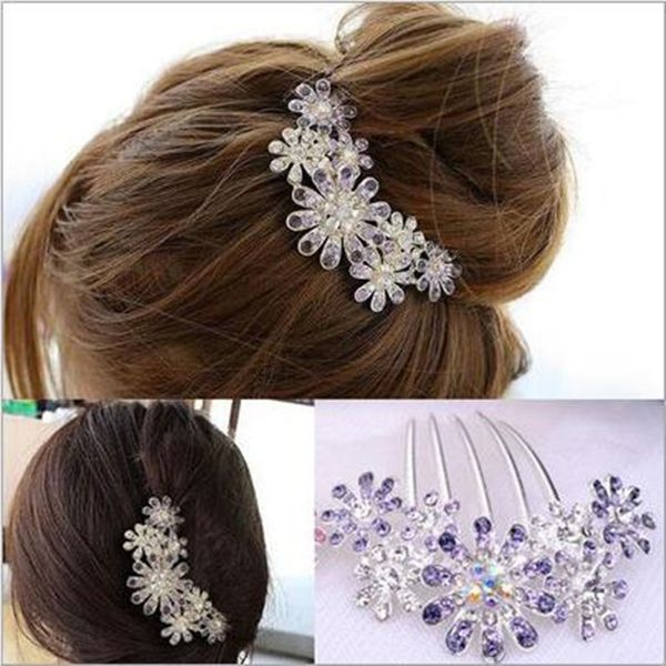 hairpins for girls crystal flower hairpin metal hair clips comb pin bridal bridesmaid wedding hairclips orquillas para el pelo, Golden;silver
hairpins for girls crystal flower hairpin metal hair clips comb pin bridal bridesmaid wedding hairclips orquillas para el pelo, Golden;silver