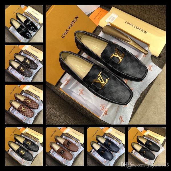 2020 men genuine leather shoes luxury casual shoes loafers slip on italian brand designerss male dress shoes flattie casual shoe size 38-46, Black
2020 men genuine leather shoes luxury casual shoes loafers slip on italian brand designerss male dress shoes flattie casual shoe size 38-46, Black