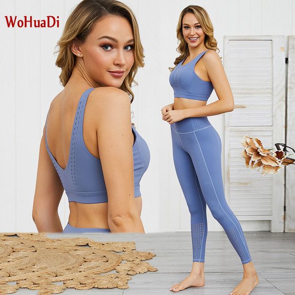 wohuadi 2pcs women yoga sets gym fitness sportswear sets bra vest and leggings pant fitness sports female running set blue
wohuadi 2pcs women yoga sets gym fitness sportswear sets bra vest and leggings pant fitness sports female running set blue