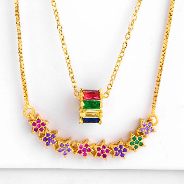 cubic zirconia bar pendant necklaces for women gold chain long cz colorful necklace copper collares wholesale kn1118, Silver
cubic zirconia bar pendant necklaces for women gold chain long cz colorful necklace copper collares wholesale kn1118, Silver