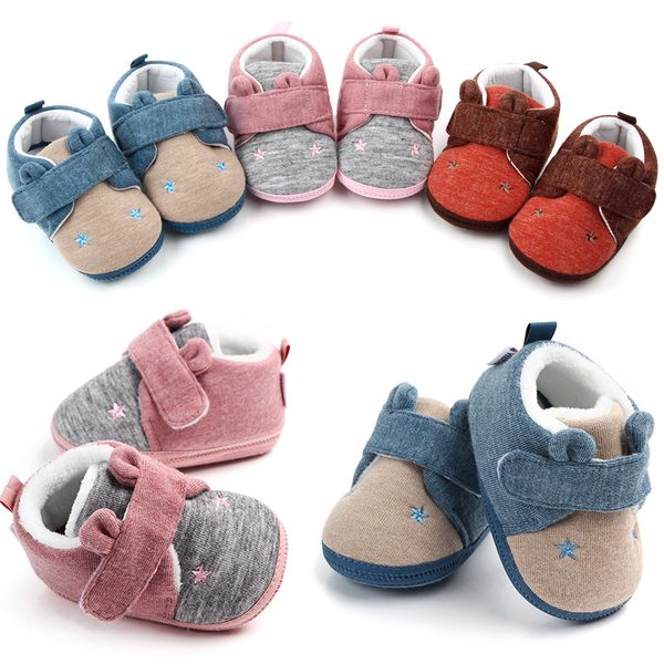 plus velvet baby winter warm cotton boots soft soled non-slip footwear toddler infant crib shoes baby boy girl first walkers
plus velvet baby winter warm cotton boots soft soled non-slip footwear toddler infant crib shoes baby boy girl first walkers