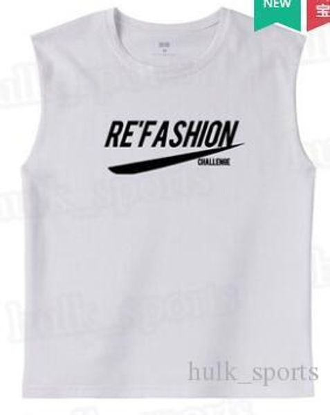 152445 summer sleeveless sports and fitness vests men loose t shirt cotton running vest trend clothing bottom outsidse wear comfortable 50, Black;red
152445 summer sleeveless sports and fitness vests men loose t shirt cotton running vest trend clothing bottom outsidse wear comfortable 50, Black;red