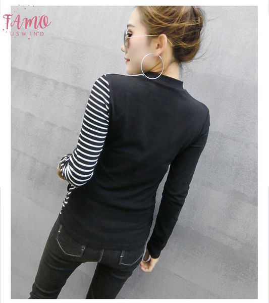 korean new contrast color cross tshirt v neck 2019 autumn winter long sleeve clothes camiseta mujer slim bottoming shirt t97308, White
korean new contrast color cross tshirt v neck 2019 autumn winter long sleeve clothes camiseta mujer slim bottoming shirt t97308, White