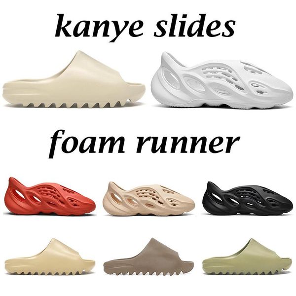2020 kanye west slides foam runner ararat men women fashion slippers bone desert sand resin earth brown slide mens beach l sandals, Black
2020 kanye west slides foam runner ararat men women fashion slippers bone desert sand resin earth brown slide mens beach l sandals, Black