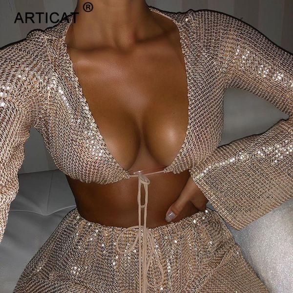 articat two piece set glitter sequined jumpsuit women lace up cropped rompers womens jumpsuit casual party playsuit overall, Black;white
articat two piece set glitter sequined jumpsuit women lace up cropped rompers womens jumpsuit casual party playsuit overall, Black;white