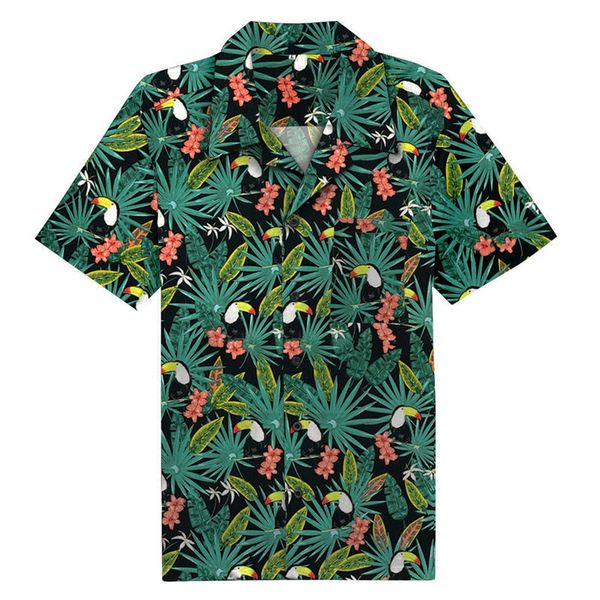 2019 summer men shirts casual short sleeve hawaiian shirt men cotton big size toucan floral shirt camisa hawaiana hombre, White;black
2019 summer men shirts casual short sleeve hawaiian shirt men cotton big size toucan floral shirt camisa hawaiana hombre, White;black