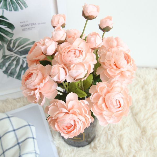 dropshipping artificial fake western rose flower peony bridal bouquet wedding home decor
dropshipping artificial fake western rose flower peony bridal bouquet wedding home decor