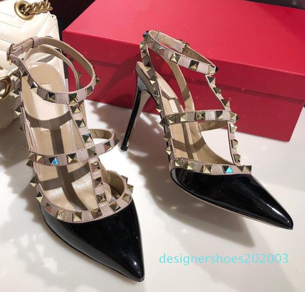 2019 new nude women platform pumps ladies round toe rivets high heels shoes fashion buckle studded stiletto sandals 34-43 d03, Black
2019 new nude women platform pumps ladies round toe rivets high heels shoes fashion buckle studded stiletto sandals 34-43 d03, Black