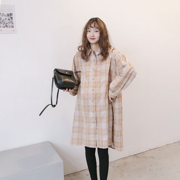maternity dress big size spring and autumn plaid long sleeve dress maternity pregnant pgraphy casual, White
maternity dress big size spring and autumn plaid long sleeve dress maternity pregnant pgraphy casual, White