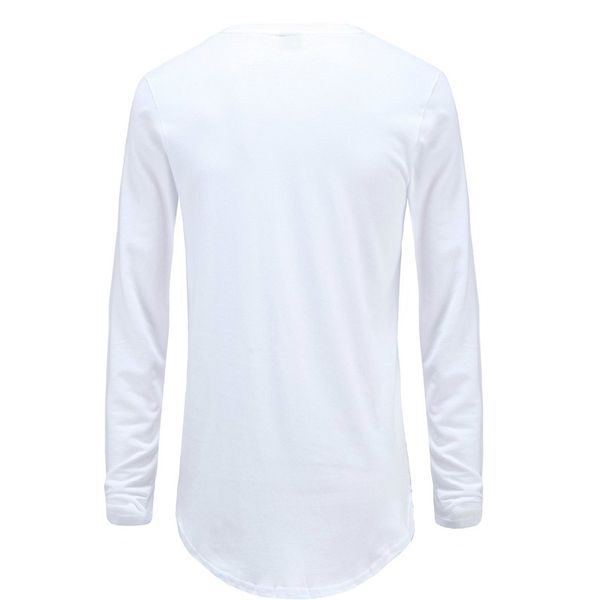 new trends men t shirts super longline long sleeve t-shirt hip hop arc hem with curve hem side zip tee bj0607, White;black
new trends men t shirts super longline long sleeve t-shirt hip hop arc hem with curve hem side zip tee bj0607, White;black
