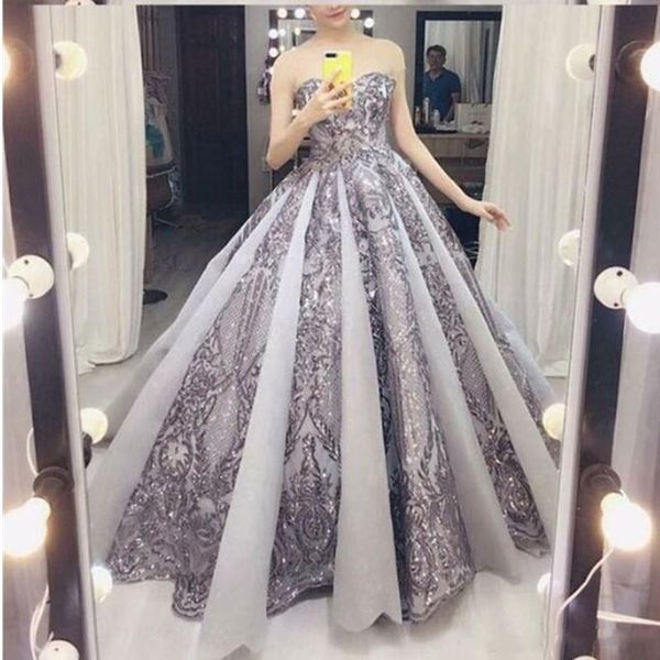 2020 a-line ruffles sweetheart floor-length grey tulle prom dress with appliques beading sleeveless formal evening gowns with, Black
2020 a-line ruffles sweetheart floor-length grey tulle prom dress with appliques beading sleeveless formal evening gowns with, Black