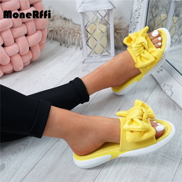 monerffi 2019 new fashion women ladies bow flats sandals slip on peep toe casual shoes female sandals shoes size 35-43, Black
monerffi 2019 new fashion women ladies bow flats sandals slip on peep toe casual shoes female sandals shoes size 35-43, Black