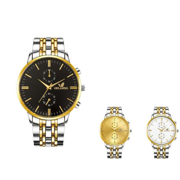 men's wrist watches mens watches brand fashion orlando clock stainless steel men's watch men erkek kol saati reloj hombre 3 colors, Slivery;brown
men's wrist watches mens watches brand fashion orlando clock stainless steel men's watch men erkek kol saati reloj hombre 3 colors, Slivery;brown