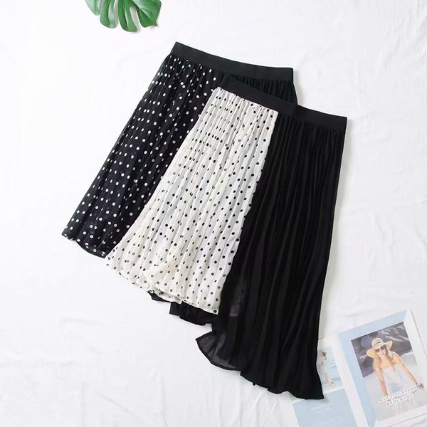 2019 new spring summer casual fashion skirts women dot cotton girl lady oversize plus size skirt, Black
2019 new spring summer casual fashion skirts women dot cotton girl lady oversize plus size skirt, Black