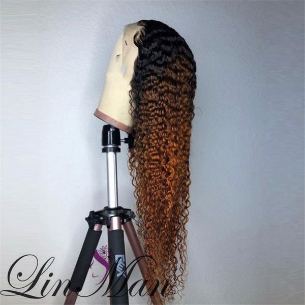 front lace wig curly brown&black human hair lace wig pre plucked hairline linman, Black;brown
front lace wig curly brown&black human hair lace wig pre plucked hairline linman, Black;brown