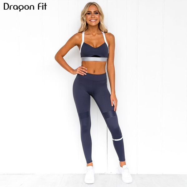 dragon fit high waist yoga set women seamless leggings and strappy bra fitness 2 piece set clothing running sportswear, White;red
dragon fit high waist yoga set women seamless leggings and strappy bra fitness 2 piece set clothing running sportswear, White;red