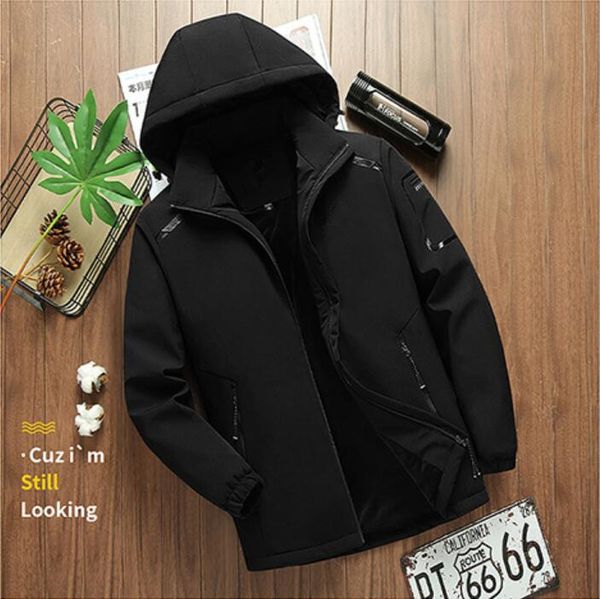 new autumn winter brand mens jackets casual male outwear fleece thick warm windbreaker jacket mens military coats new arrival, Black;brown
new autumn winter brand mens jackets casual male outwear fleece thick warm windbreaker jacket mens military coats new arrival, Black;brown