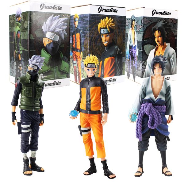 3styles anime naruto figures uzumaki naruto uchiha sasuke hatake kakashi pvc action figure collectible model toys gift for kids t200106
3styles anime naruto figures uzumaki naruto uchiha sasuke hatake kakashi pvc action figure collectible model toys gift for kids t200106