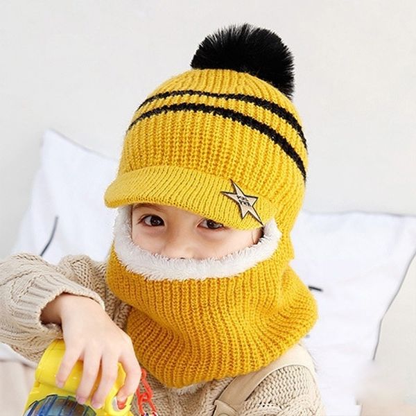 1pc knitted wool hat for boys girls winter pompom ball windproof multifunction warm scarf head face guard balaclava hats
1pc knitted wool hat for boys girls winter pompom ball windproof multifunction warm scarf head face guard balaclava hats