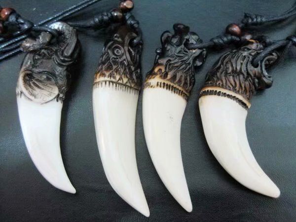 yqtdmy 5 pcs ancient tribe amulet handmade ethnic necklace for men and women, Silver
yqtdmy 5 pcs ancient tribe amulet handmade ethnic necklace for men and women, Silver