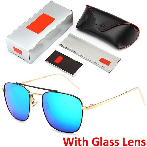 2019 Top Quality Glass Lens Mens Luxury Designer Sunglasses Brand Sun Shade Fashion Dazzle Color Square Sunglasses With Retail Box and Case
2019 Top Quality Glass Lens Mens Luxury Designer Sunglasses Brand Sun Shade Fashion Dazzle Color Square Sunglasses With Retail Box and Case