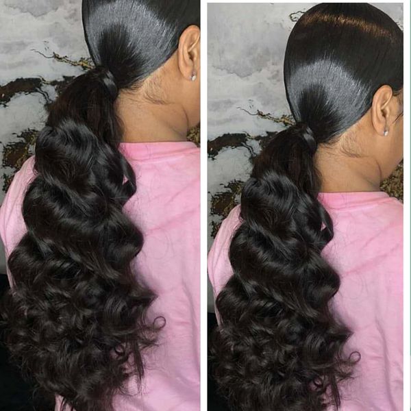 one piece wavy pony tail human hair for black women color 1 jet black virgin cuticle aligned hair ponytail
one piece wavy pony tail human hair for black women color 1 jet black virgin cuticle aligned hair ponytail