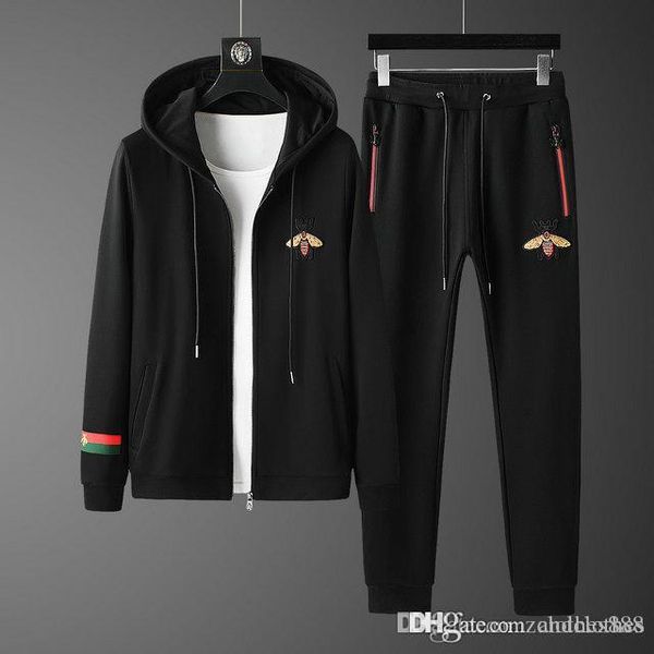 2020 luxury mens men designer suit jackets + pants zipper coat black white gray high designer tracksuits men jogging suits
2020 luxury mens men designer suit jackets + pants zipper coat black white gray high designer tracksuits men jogging suits