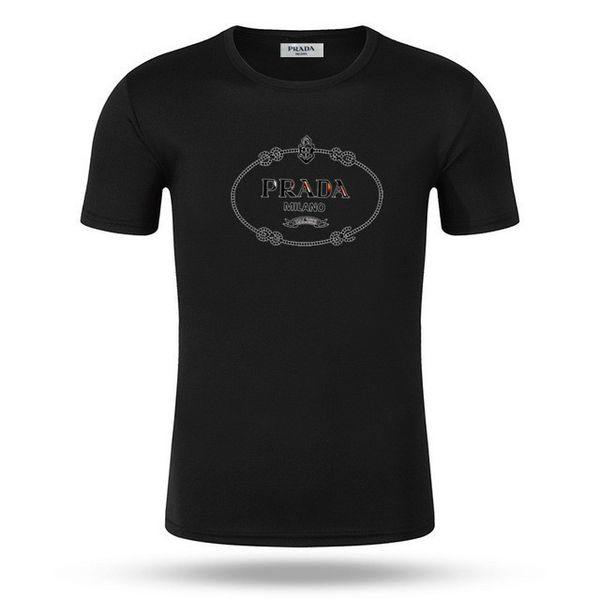 2019 t shirt mens summer short sleeve t shirts emboridered crewneck casual 4 colors, White
2019 t shirt mens summer short sleeve t shirts emboridered crewneck casual 4 colors, White