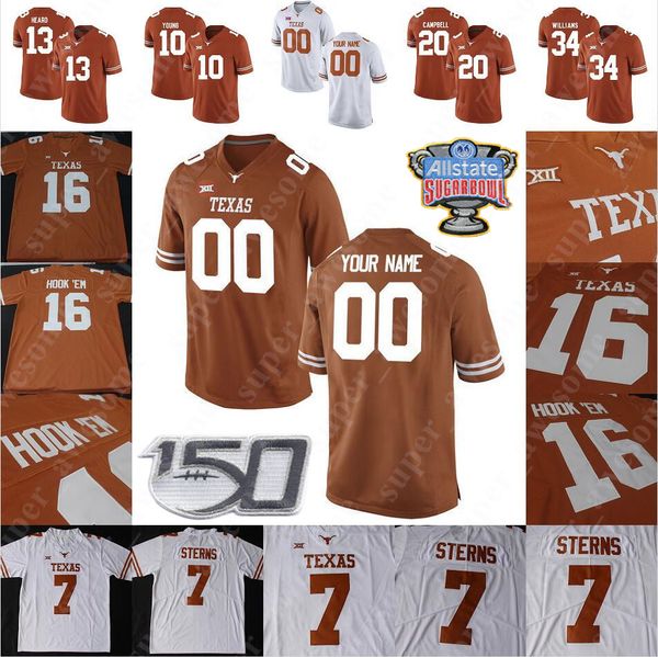Texas Longhorns Football Jersey Kyle Porter Denzel Okafor Casey Thompson Reese Moore Rafiti Ghirmai Josh Thompson D'Andre Christmas-Giles
Texas Longhorns Football Jersey Kyle Porter Denzel Okafor Casey Thompson Reese Moore Rafiti Ghirmai Josh Thompson D'Andre Christmas-Giles