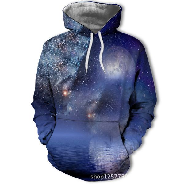 mens designer hoodie 3d digital printing star sky running water moon pullover stereo, Black
mens designer hoodie 3d digital printing star sky running water moon pullover stereo, Black