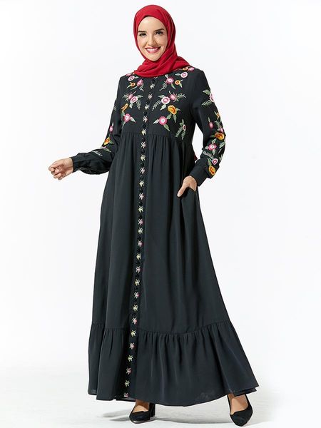 mc209384 women's embroidery abayas for women muslim muslim womens clothing islamic dress musulam dress cotton musliman, Red
mc209384 women's embroidery abayas for women muslim muslim womens clothing islamic dress musulam dress cotton musliman, Red