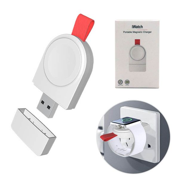 Wireless iWatch Chargers For iWatch Series 4 3 2 1 Smartwatch Portable Magnetic USB Chargers Cord For iWatch Charging Cables with Retail Box
Wireless iWatch Chargers For iWatch Series 4 3 2 1 Smartwatch Portable Magnetic USB Chargers Cord For iWatch Charging Cables with Retail Box
