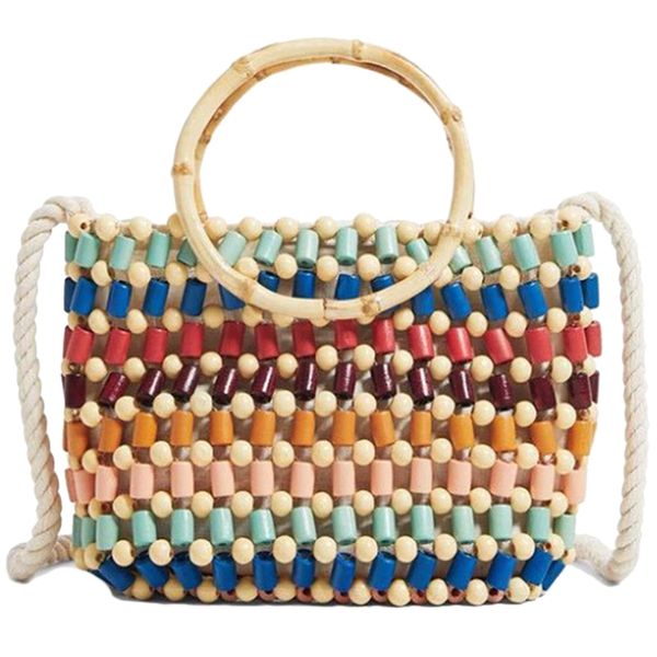 colorful beads woven bag color hand pearl shoulder bag straw crossbody women high-end fashion wood small handbag
colorful beads woven bag color hand pearl shoulder bag straw crossbody women high-end fashion wood small handbag