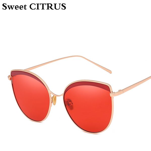 sweet citrus cat eye hd ocean lens sunglasses women brand design fashion sun glasses for female retro uv400 eyewear, White;black
sweet citrus cat eye hd ocean lens sunglasses women brand design fashion sun glasses for female retro uv400 eyewear, White;black