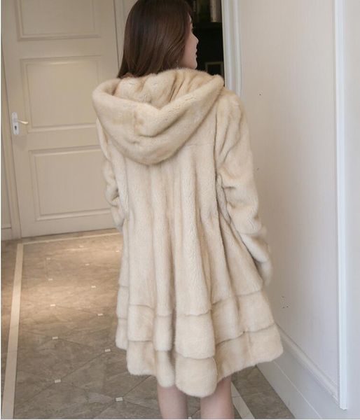 2019 new real coat with hood jacket women winter long fur coat genuine overcoat winter real fur natural, Black
2019 new real coat with hood jacket women winter long fur coat genuine overcoat winter real fur natural, Black