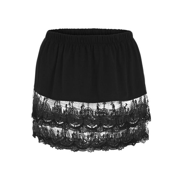 2019 women's summer fashion casual layered tiered sheer lace trim extender patchwork half slips plus size pencil mini skirt 50, Black
2019 women's summer fashion casual layered tiered sheer lace trim extender patchwork half slips plus size pencil mini skirt 50, Black