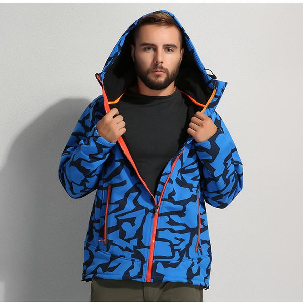 outdoor jackets&hoodies hiking jacket men softshell breathable waterproof jackets thermal camping fishing hunting camouflage windser hoo, Blue;black
outdoor jackets&hoodies hiking jacket men softshell breathable waterproof jackets thermal camping fishing hunting camouflage windser hoo, Blue;black